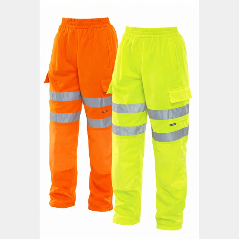 Beeswift - B-Seen - Hi-Vis Jogging Bottoms - Warm Fleece Thumbnail