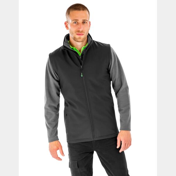 Men's Recycled 2-Layer Printable Softshell Bodywarmer Thumbnail