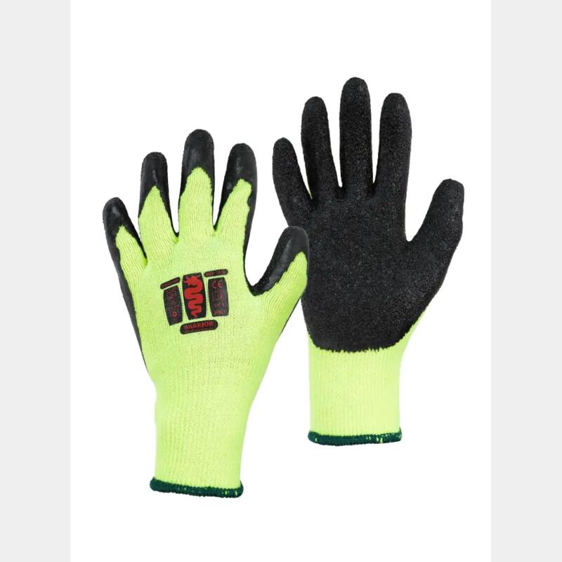 Warrior Black Green Latex Therm Gloves - 120 Pairs Thumbnail